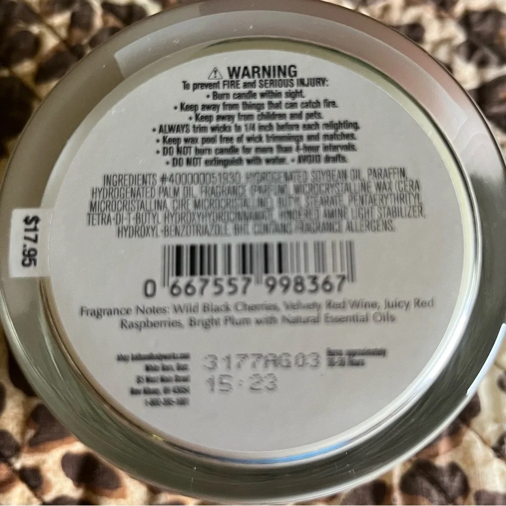 Black Cherry Merlot Bath & Body